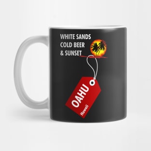 Oahu Hawaii Sunset Paradise Mug